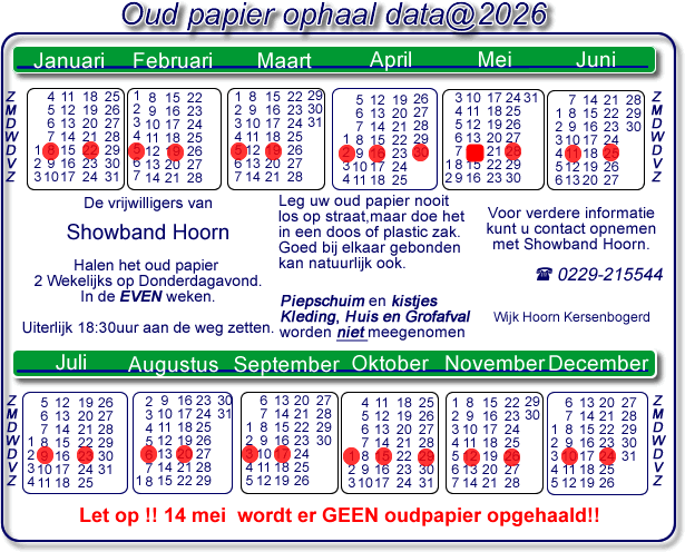 oudpapier kalender 2 2025